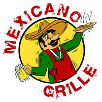 Mexicano Grille Hewitt logo scroll