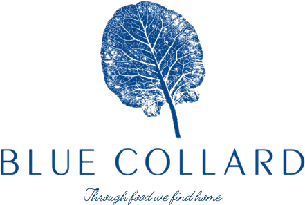 Blue Collard Catering logo top