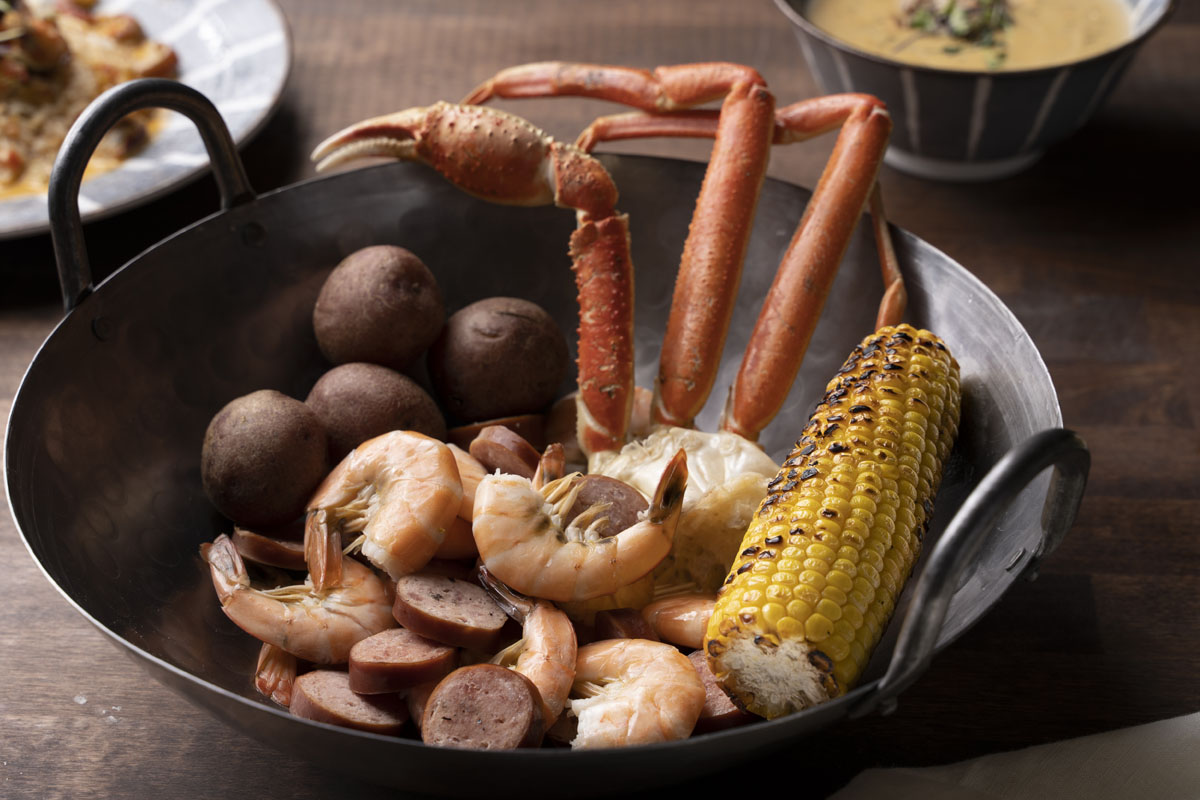 'Some of the Pot' Seafood boil
