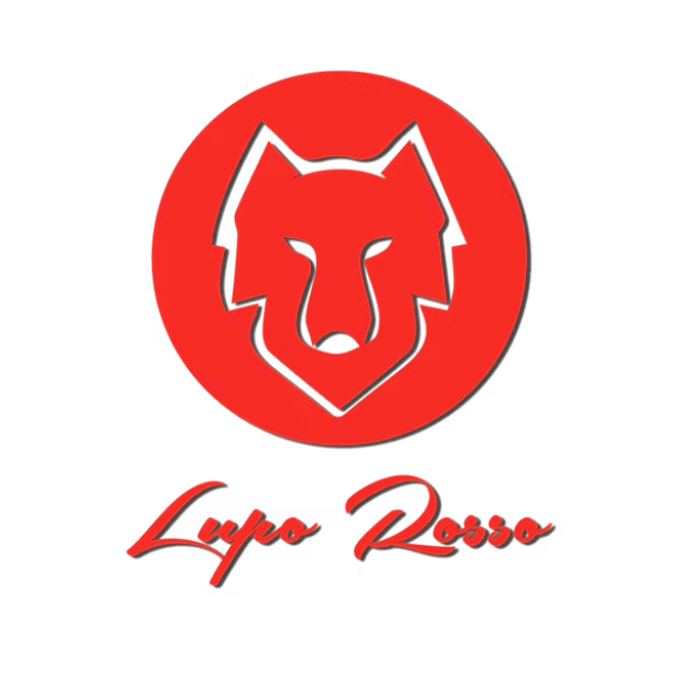 Lupo Rosso logo top - Homepage