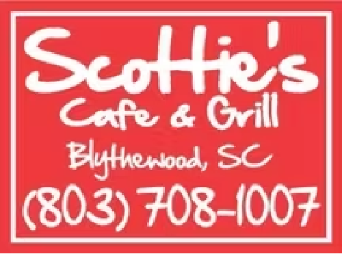 Scottie's Cafe & Grill logo scroll