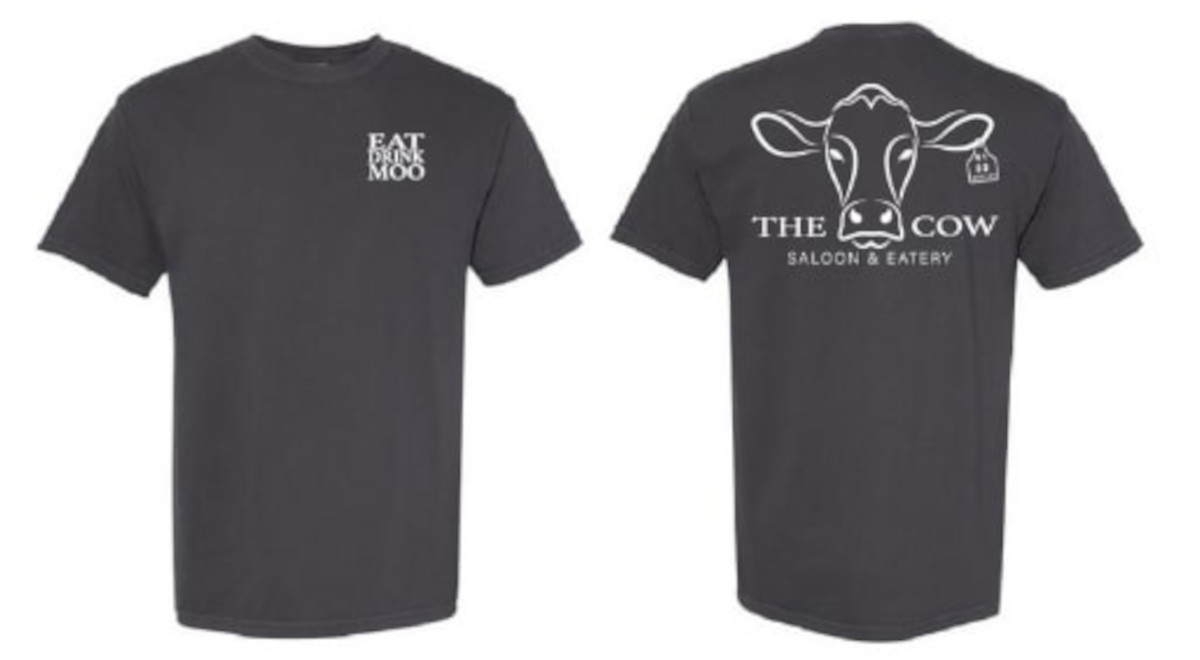 black t-shirt