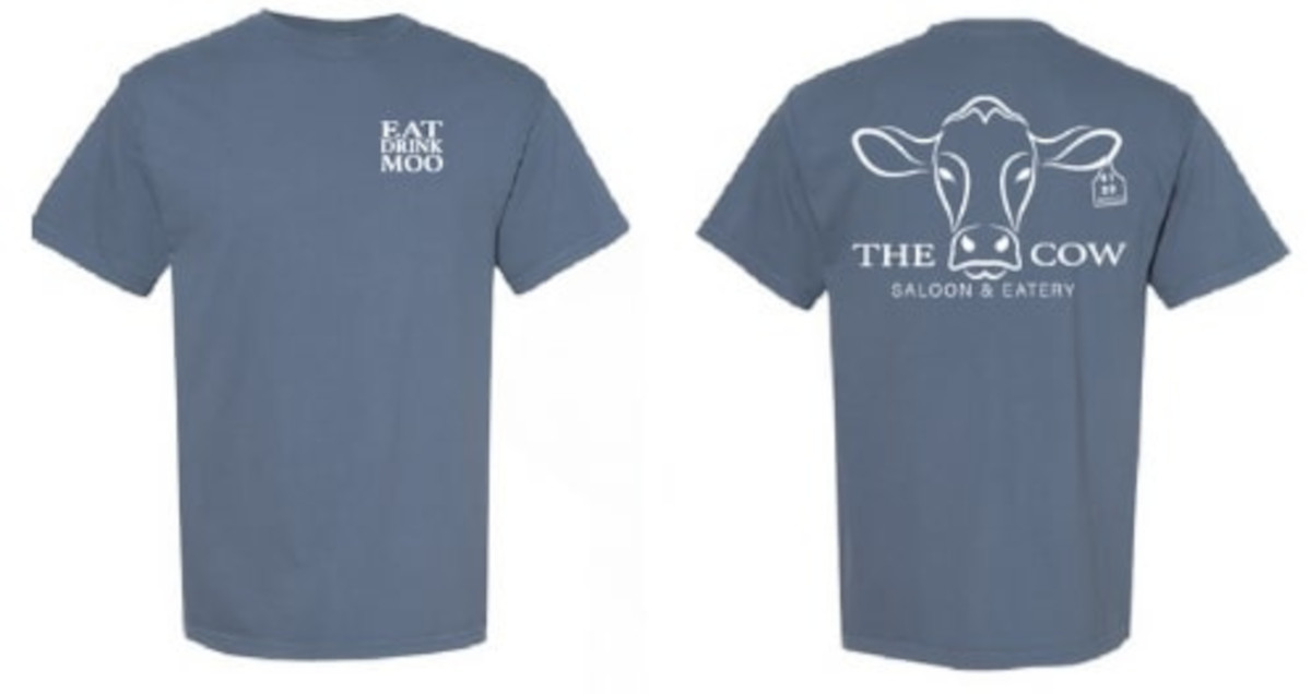blue t-shirt