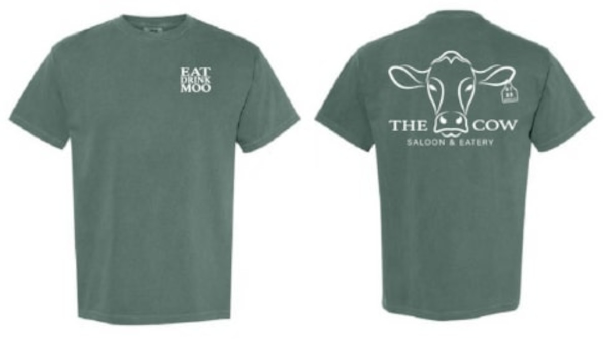 green t-shirt