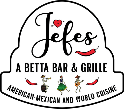 Jefes: A Betta Bar and Grille logo top