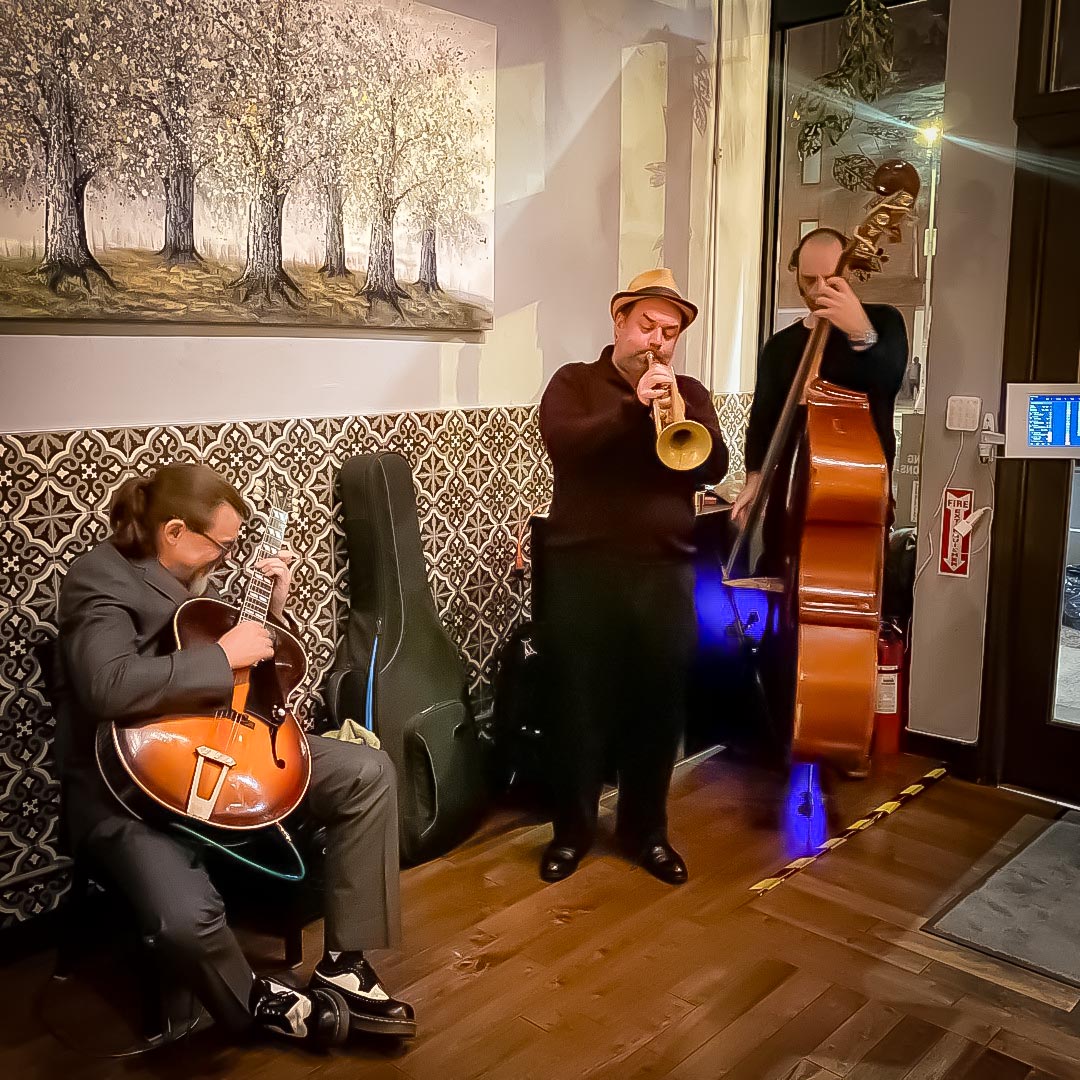 Filé Gumbo Bar in Tribeca hosts live jazz performances throughout the week