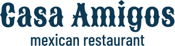 Casa Amigos Mexican Restaurant logo scroll
