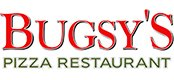 Bugsy's Pizza Restaurant & Sports Bar logo scroll