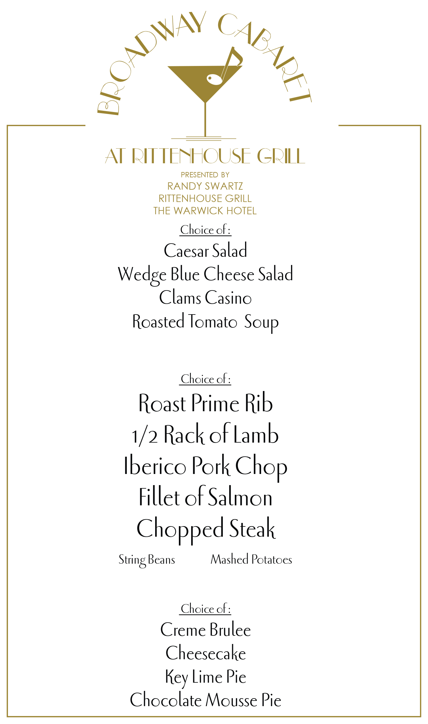 Menu A