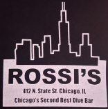 Rossi's logo top