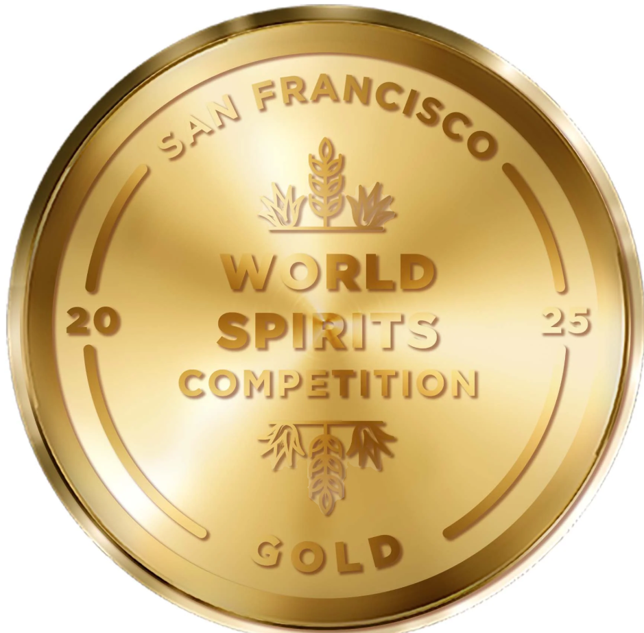 2025 San Francisco World Spirits Competition Gold Medal