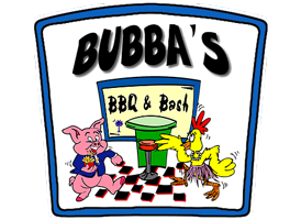 Bubba's BBQ & Bash logo scroll