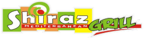 Shiraz Mediterranean Grill Holiday Manor logo scroll