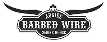 Augie's Barbed Wire Smokehouse logo top - Homepage