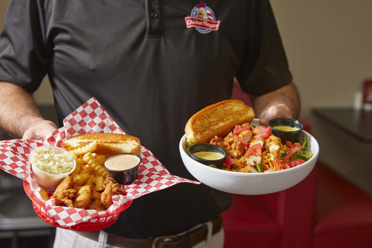 Waiter serving the food