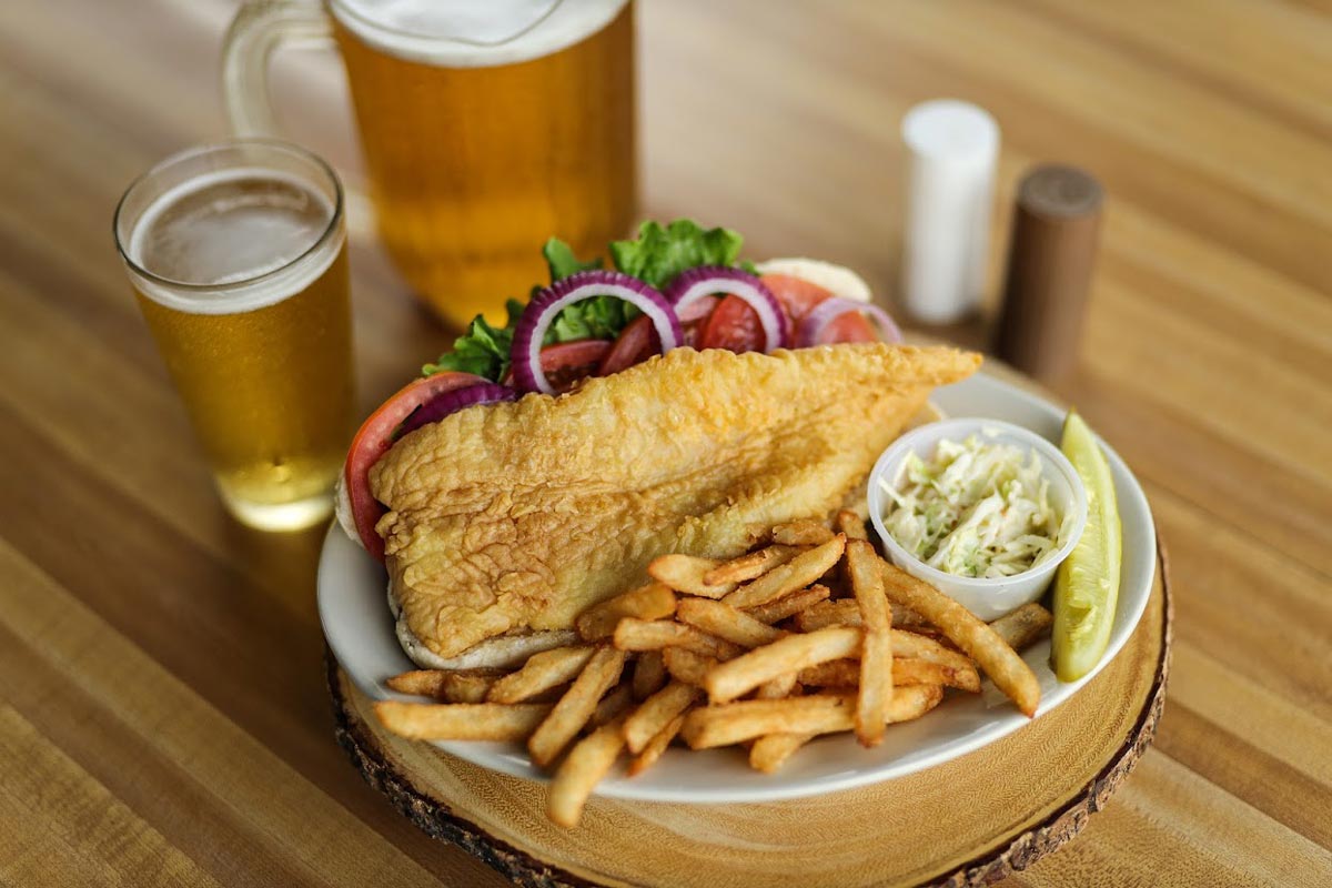 Fish fillet sandwich