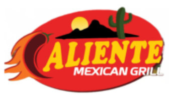 Caliente Mexican Restaurant logo scroll