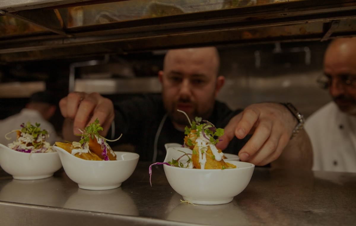 chef preparing food