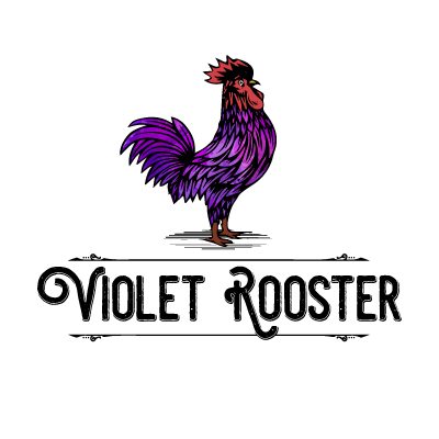 Violet Rooster logo top