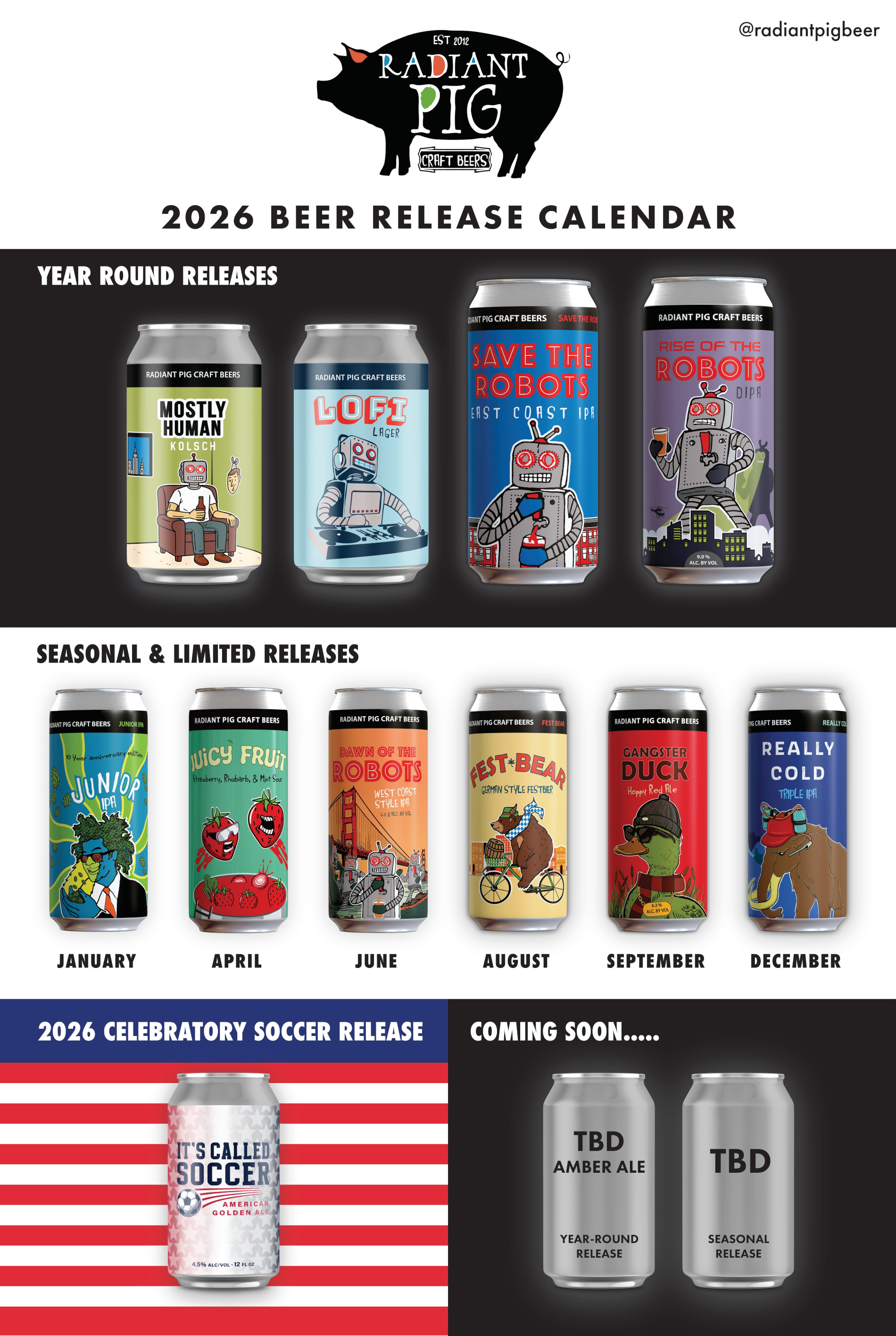 Beer Release Calendar 2026