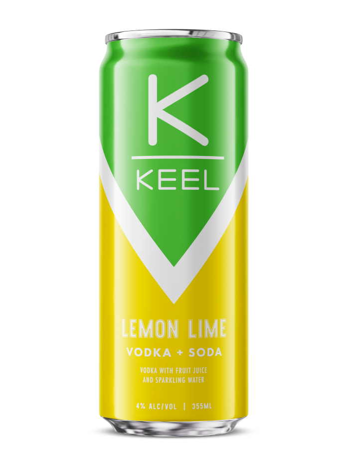 Keel lemon lime vodka soda