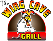 Wing Cave & Grill logo top