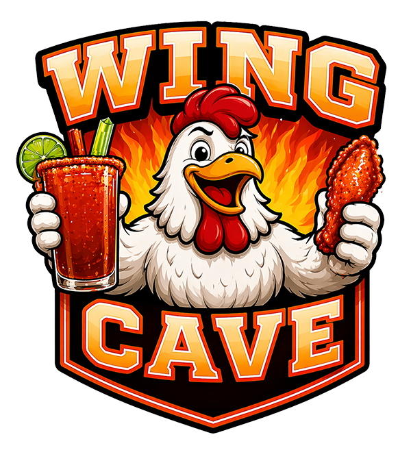 Wing Cave & Grill logo top