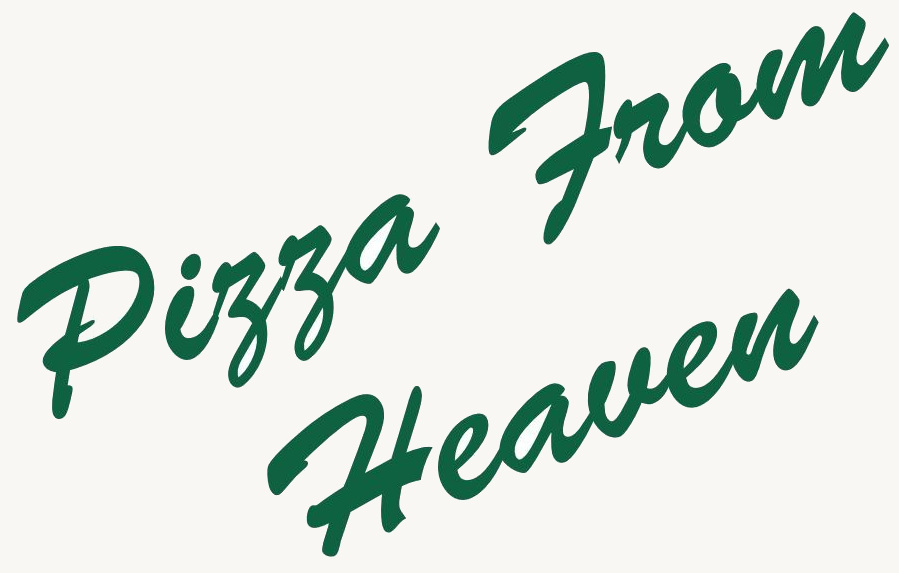 Pizza from heaven sign