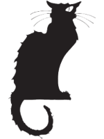 One-Eyed Cat Brewing logo scroll