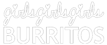 girlsgirlsgirls Burritos logo scroll