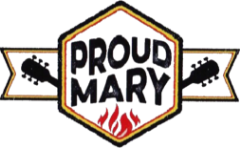 Proud Mary BBQ logo scroll