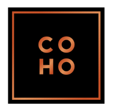 Coho Coffee House logo scroll