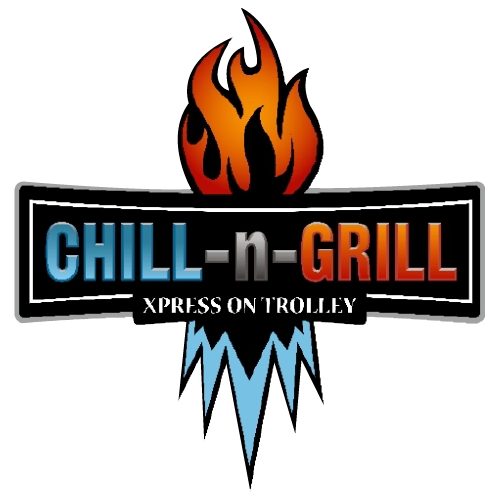 Chill N Grill Express logo scroll