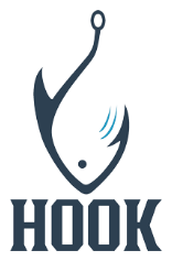 Hook logo scroll