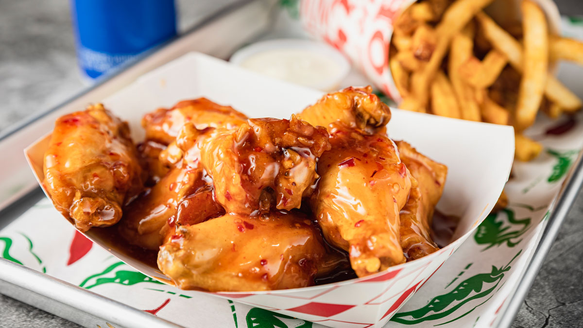 Sweet Chili Chicken Wings