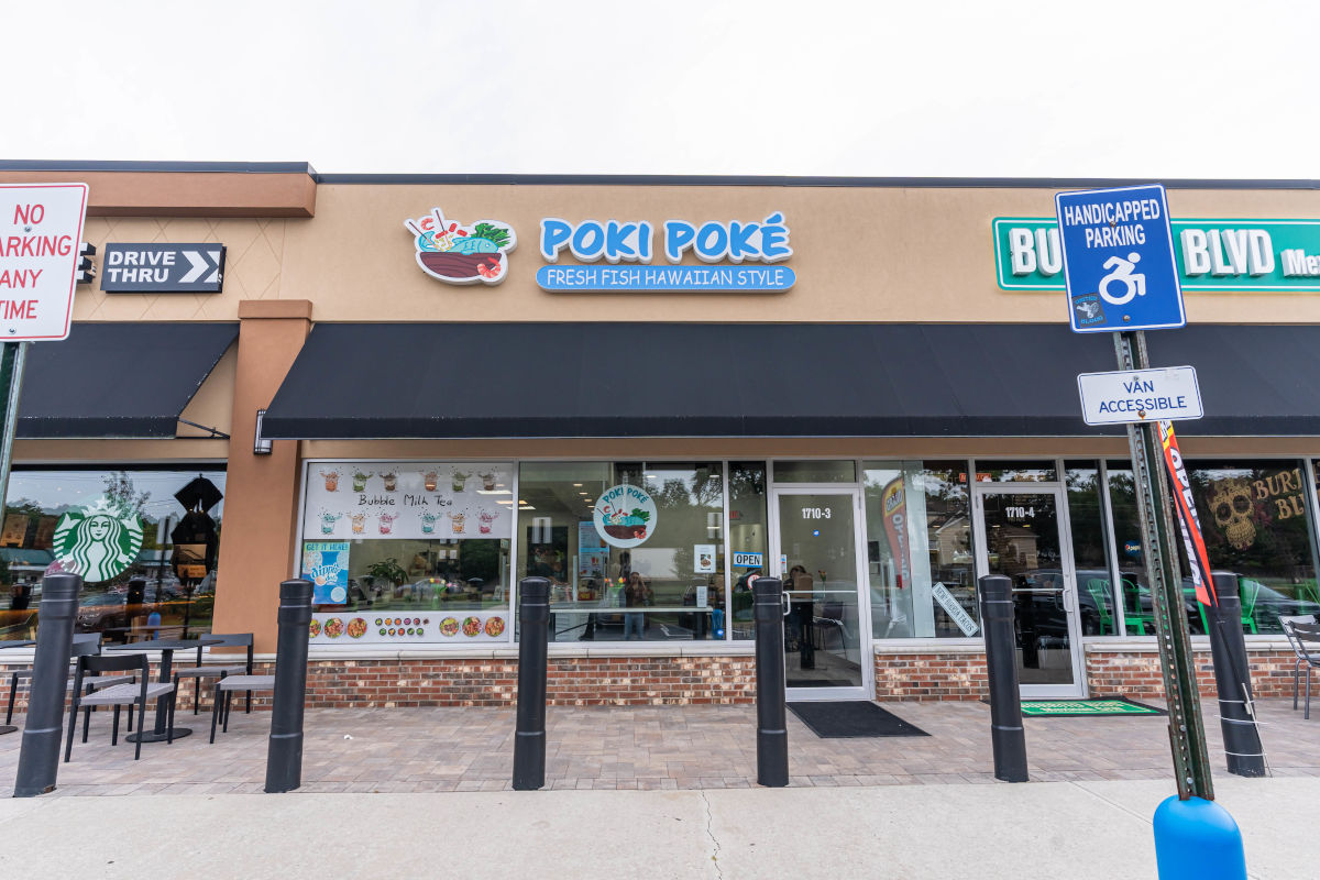 Poki Poke building in Coram