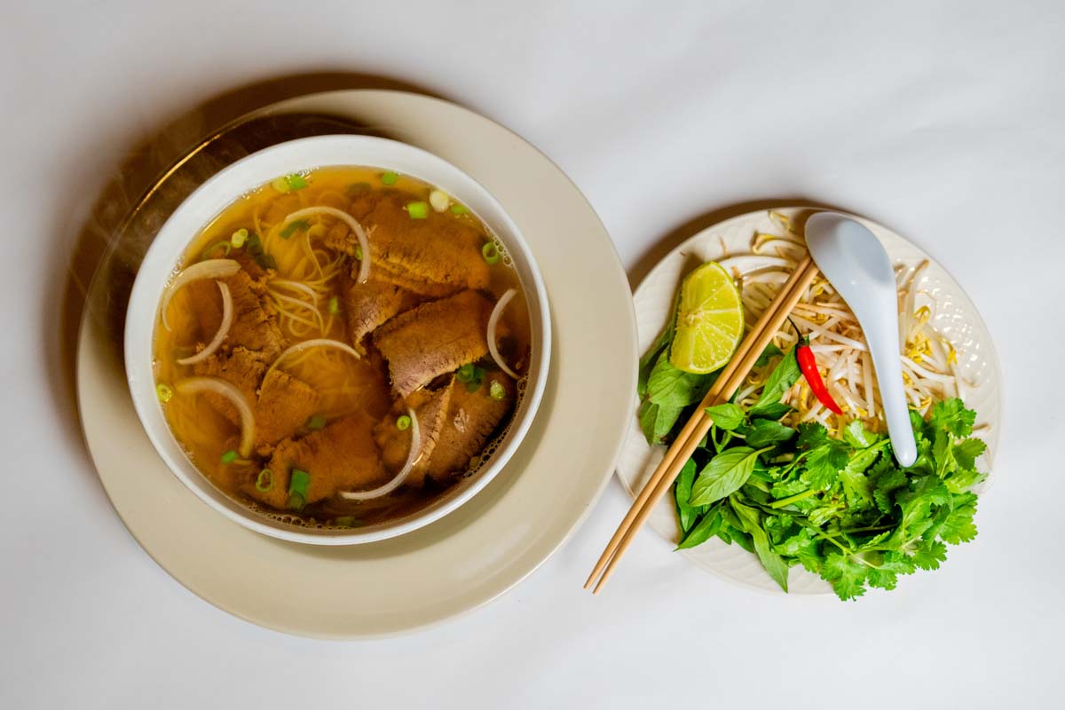 Beef Noodle Soup With Brisked Pho