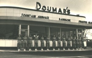 1949 Curb Crew at Doumar's