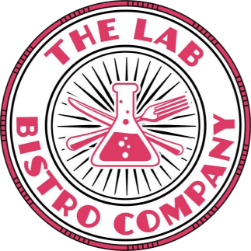 The Lab Bistro logo scroll