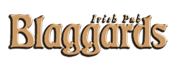 Blaggards Pub logo scroll