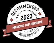 Marco's top burgers badge 2023