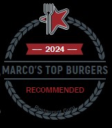 Marco's top burgers badge 2024