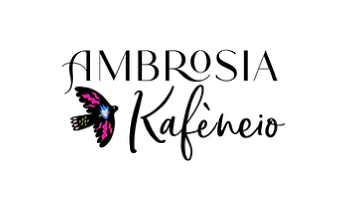 Ambrosia Cafe logo top