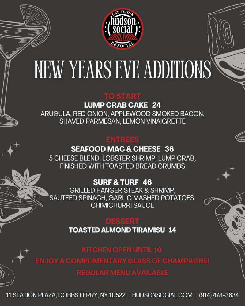 New Year’s Eve additions