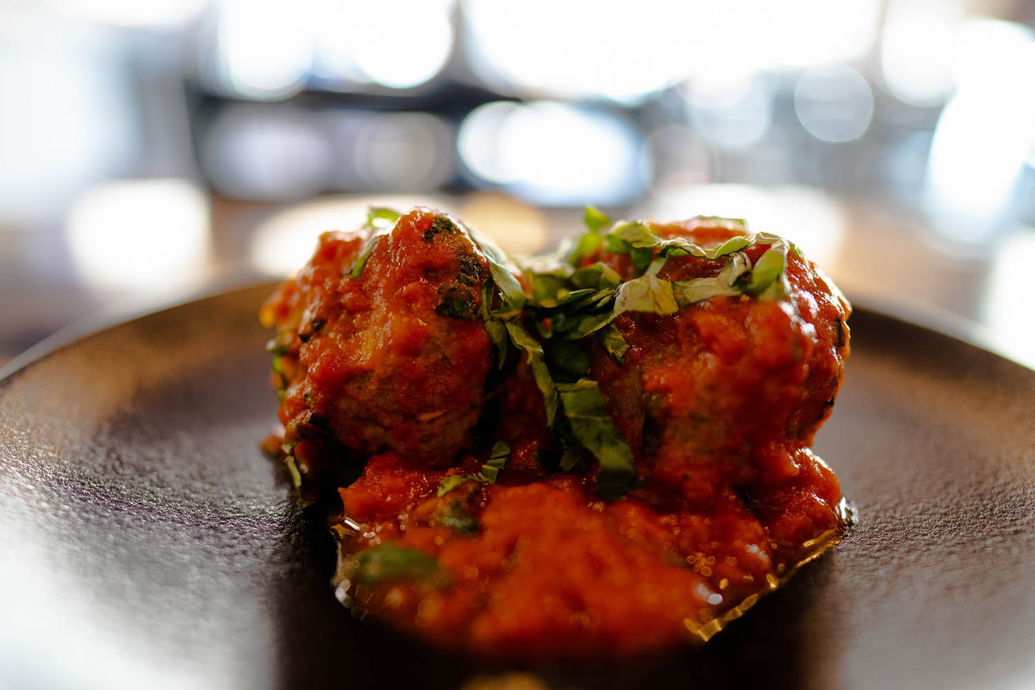 meat balls with red sauce