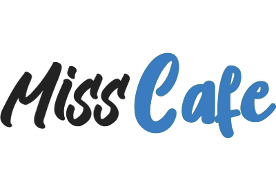 Miss Cafe logo scroll