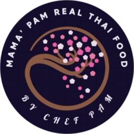 Mama Pam Real Thai logo top - Homepage