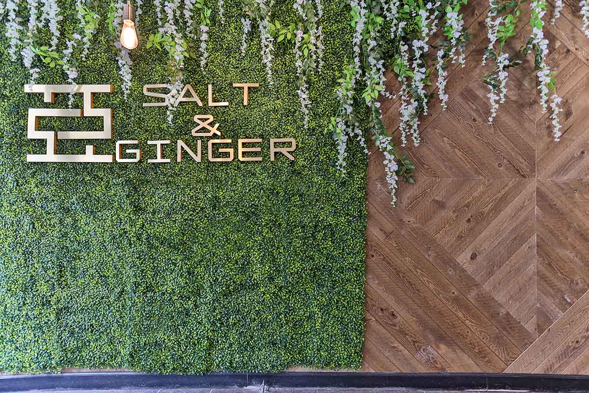 Salt & Ginger Food Menu