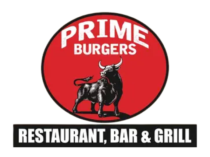 Prime Burgers Restaurant, Bar & Grill logo top