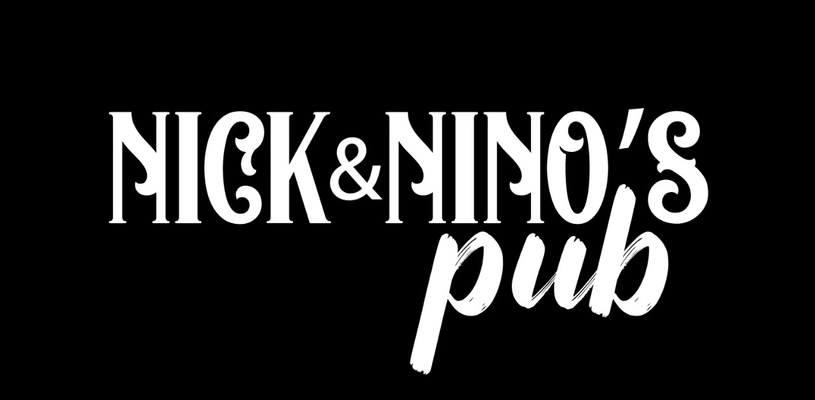 Nick & Nino's Pub logo top - Homepage